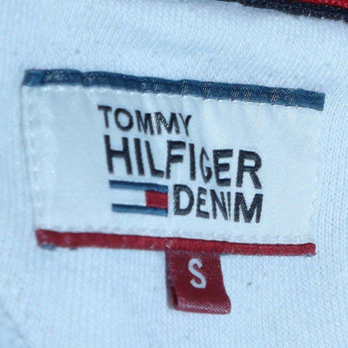Tommy Hilfiger Men's White Full Zip Hoodie Size S - Image 5