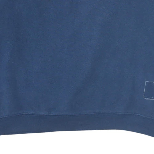 Tommy Hilfiger Women Navy Blue Crew Neck Cotton Sweatshirt L - Image 7