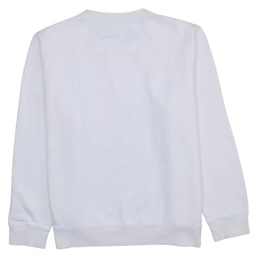 Tommy Hilfiger Women's White XL Crew Neck Cotton Sweatshirt - Image 4