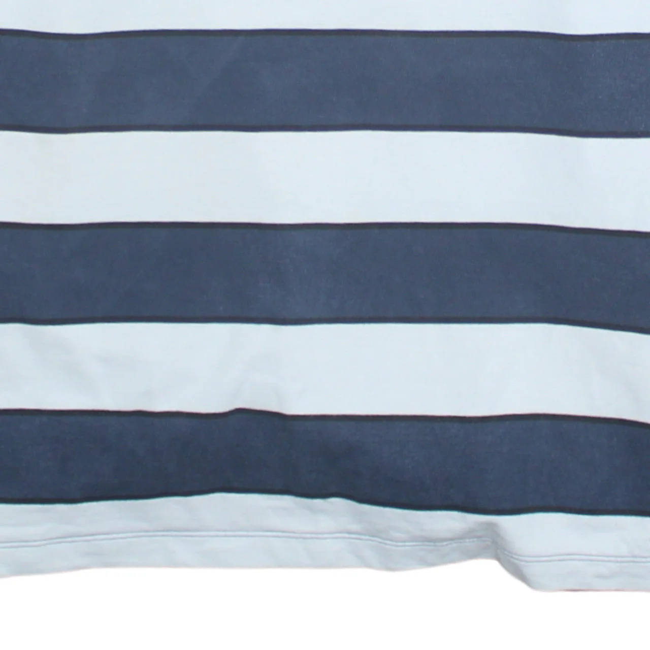 Tommy Jeans Men’s Blue Striped Henley Sweatshirt XL - Image 8