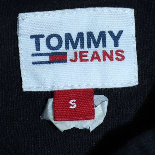 Tommy Jeans Men's Black Pullover Hoodie Size S Graphic Print Logo - Image 6