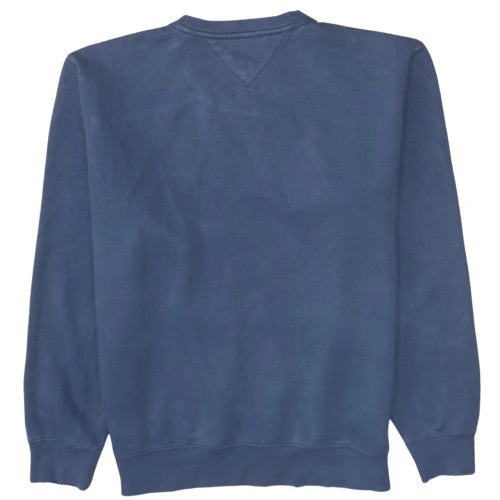 Tommy Jeans Mens Blue 2XL Crew Neck Pullover Sweatshirt - Image 4
