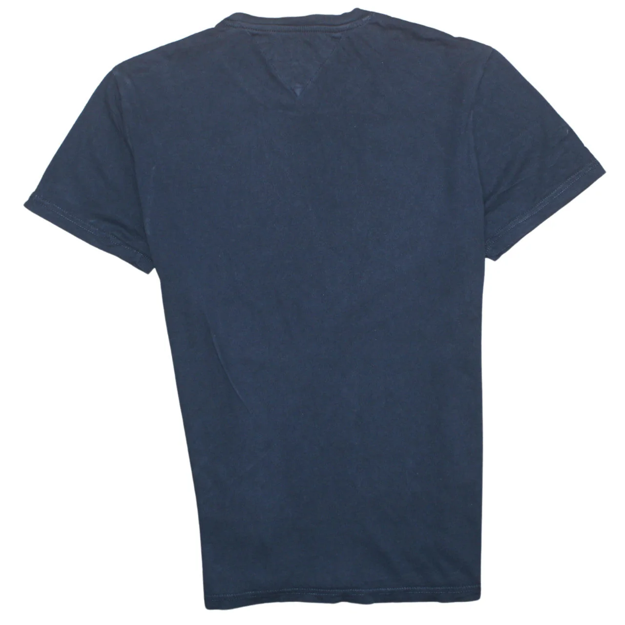 Tommy Jeans Men's Blue Crew Neck Logo Cotton T-Shirt M - Image 4