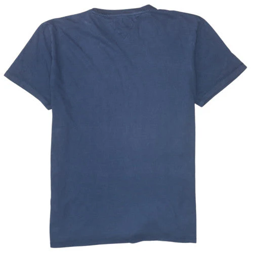Tommy Jeans Men's Navy Blue Cotton Crew Neck T-Shirt Size L - Image 4