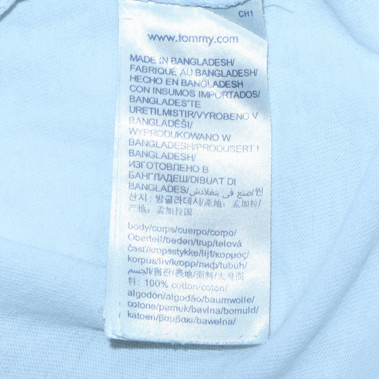 Tommy Jeans Men's White XL Long Sleeve Logo Crew Neck Top - Image 6