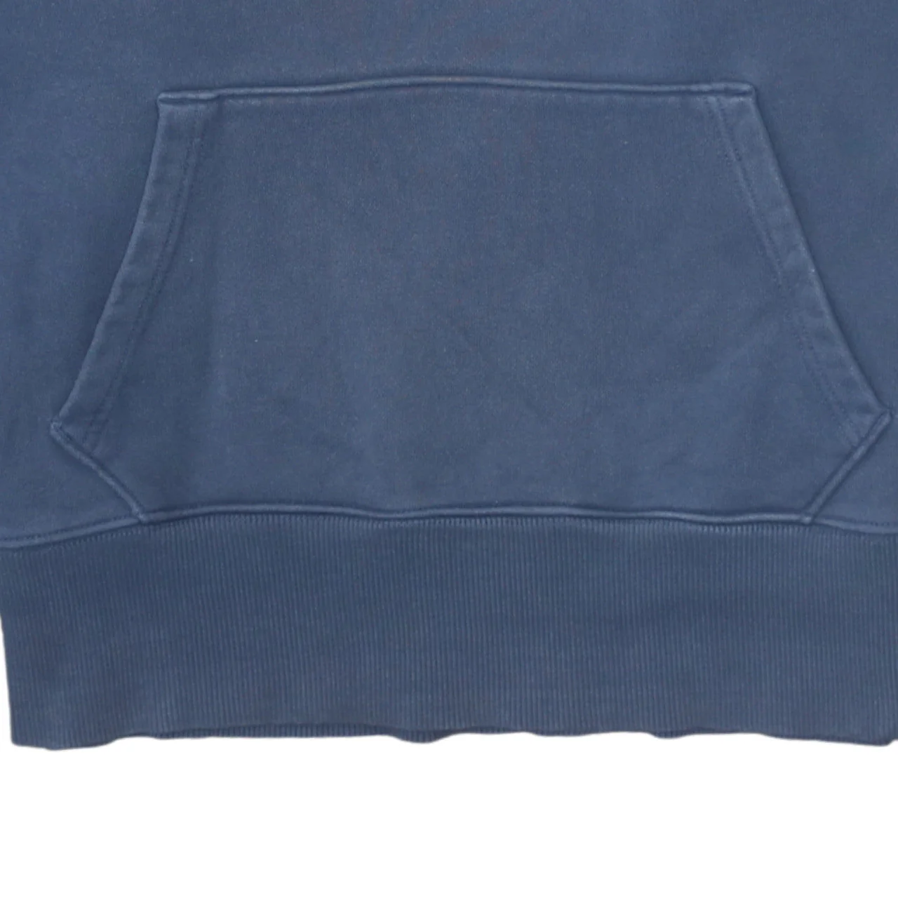 Tommy Jeans Women's Blue Pullover Hoodie Size S Cotton Logo Sweatshirt - Image 7