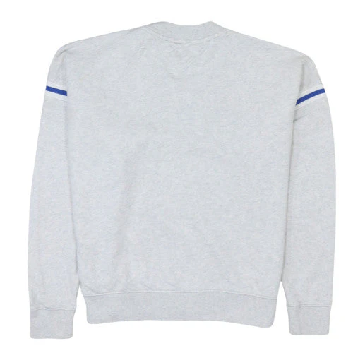 Tommy Jeans Womens Grey Sweatshirt S Crew Neck Pullover Casual 85 Logo - Image 4
