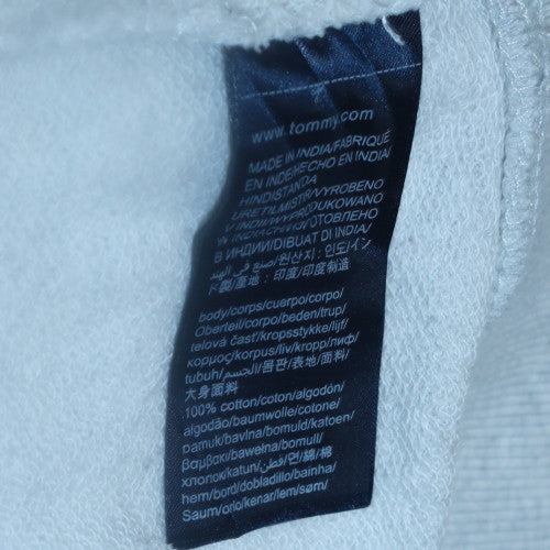 Tommy Jeans Womens Grey Sweatshirt S Crew Neck Pullover Casual 85 Logo - Image 6