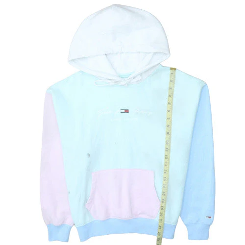 Tommy Jeans Womens Multicoloured M Pullover Hoodie Cotton Blend - Image 3