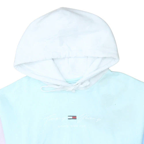 Tommy Jeans Womens Multicoloured M Pullover Hoodie Cotton Blend - Image 8