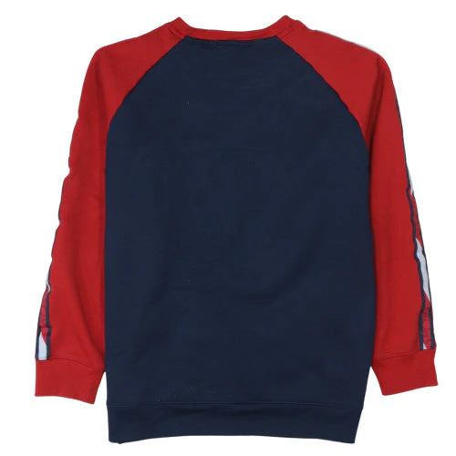 Tommy Sport Men's Blue Red Crew Neck Pullover Sweatshirt M - Image 4