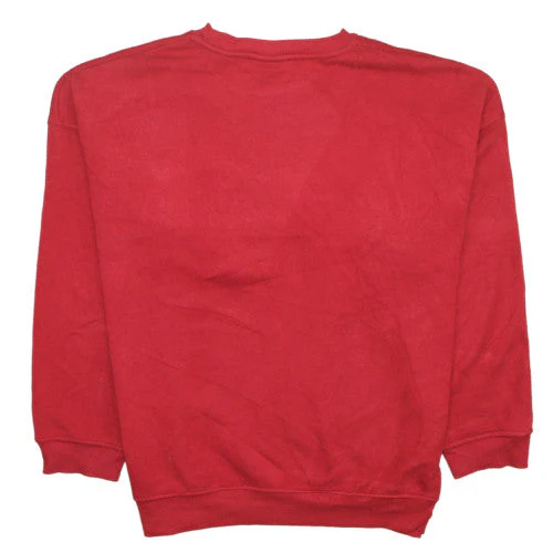 Topshop Tee and Cake Coca-Cola Red Pullover Sweatshirt Women M - Image 4