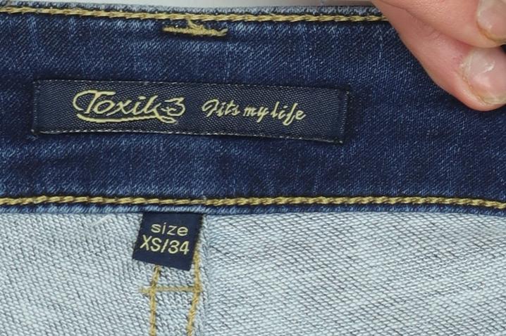 Toxik3 Womens Blue Skinny Jeans XS Slim Fit Stretch Denim - Image 4