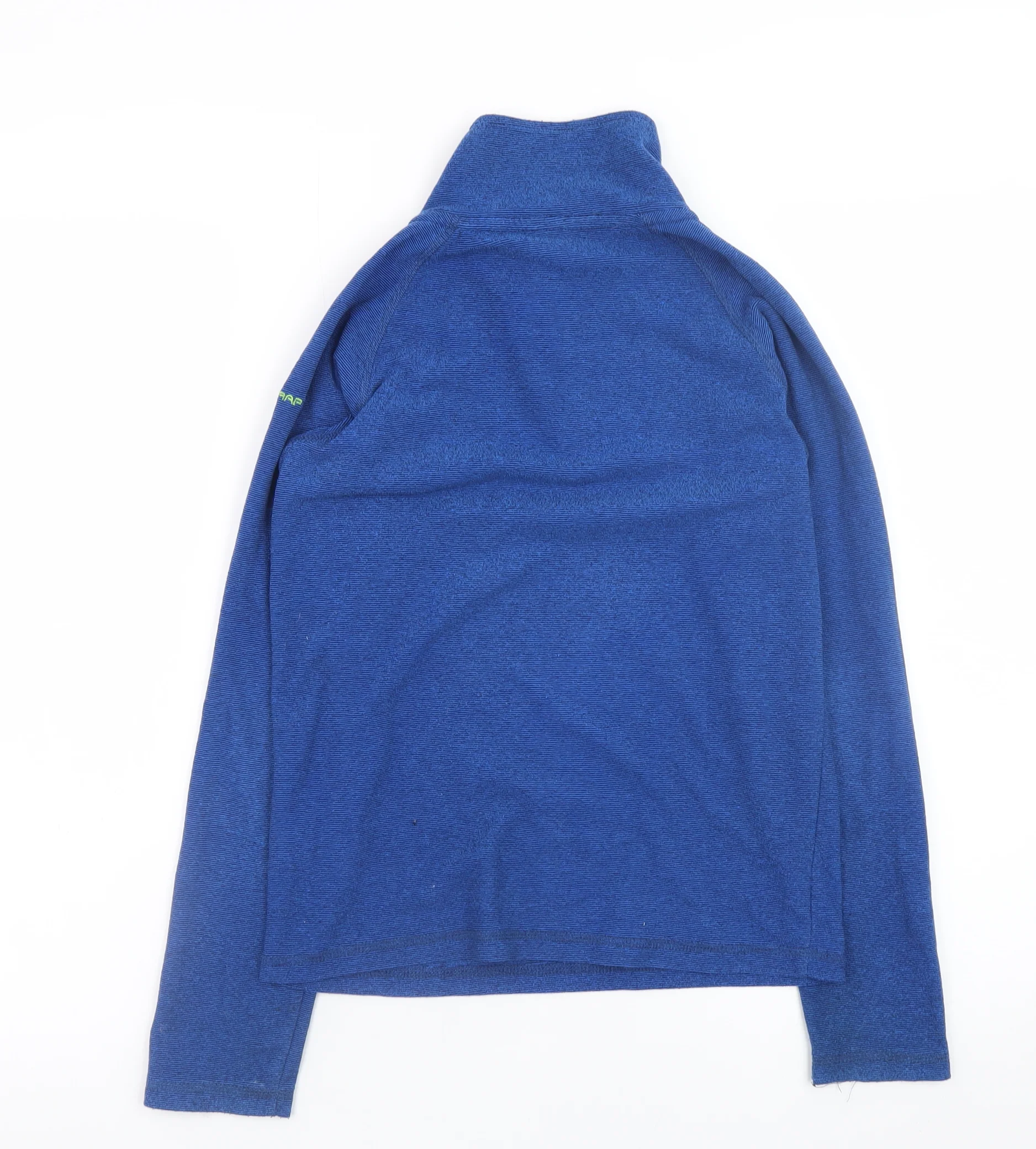 Trespass Boys Blue 11-12 Years Fleece 1/4 Zip Pullover Sweatshirt - Image 3