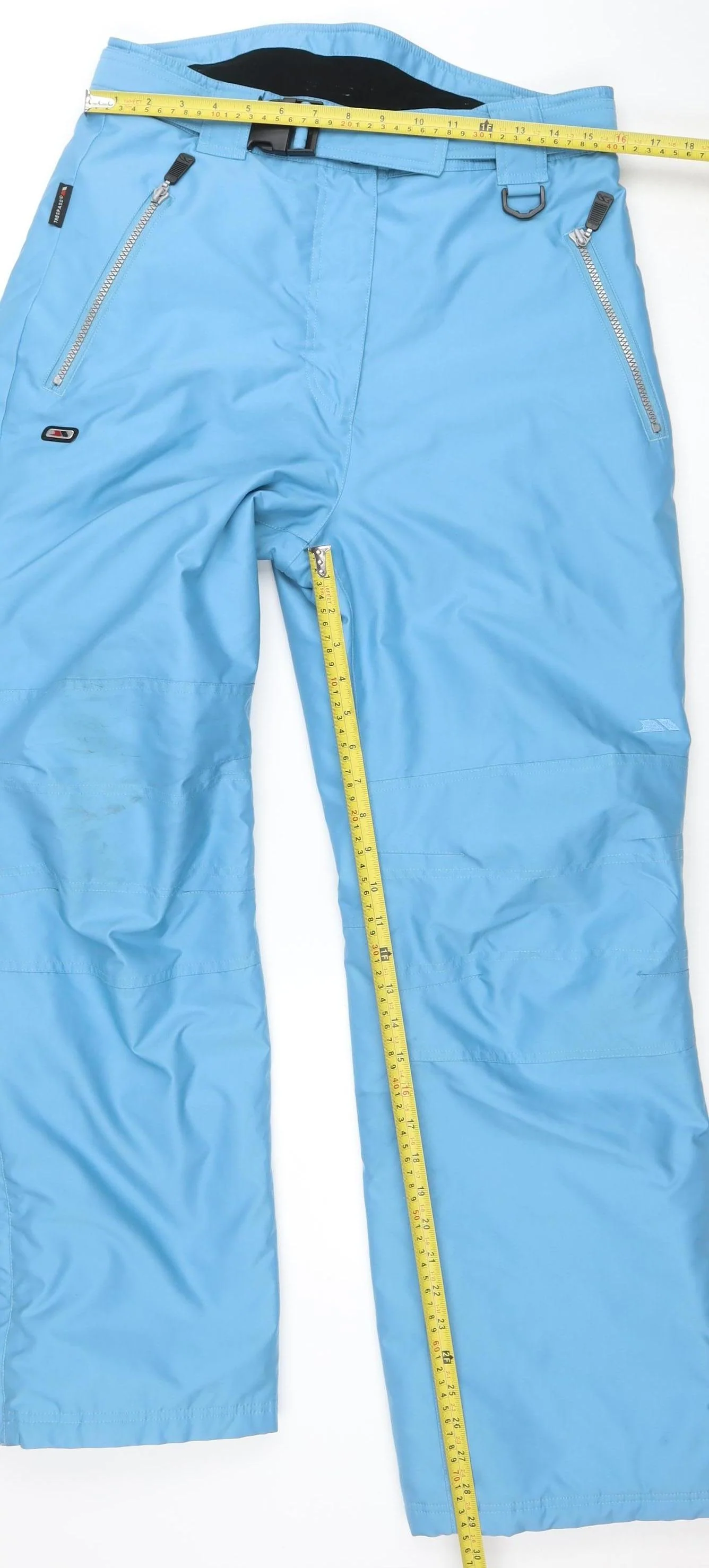 Trespass Men's Blue Snow Pants M Waterproof Insulated Ski Trousers - Image 2