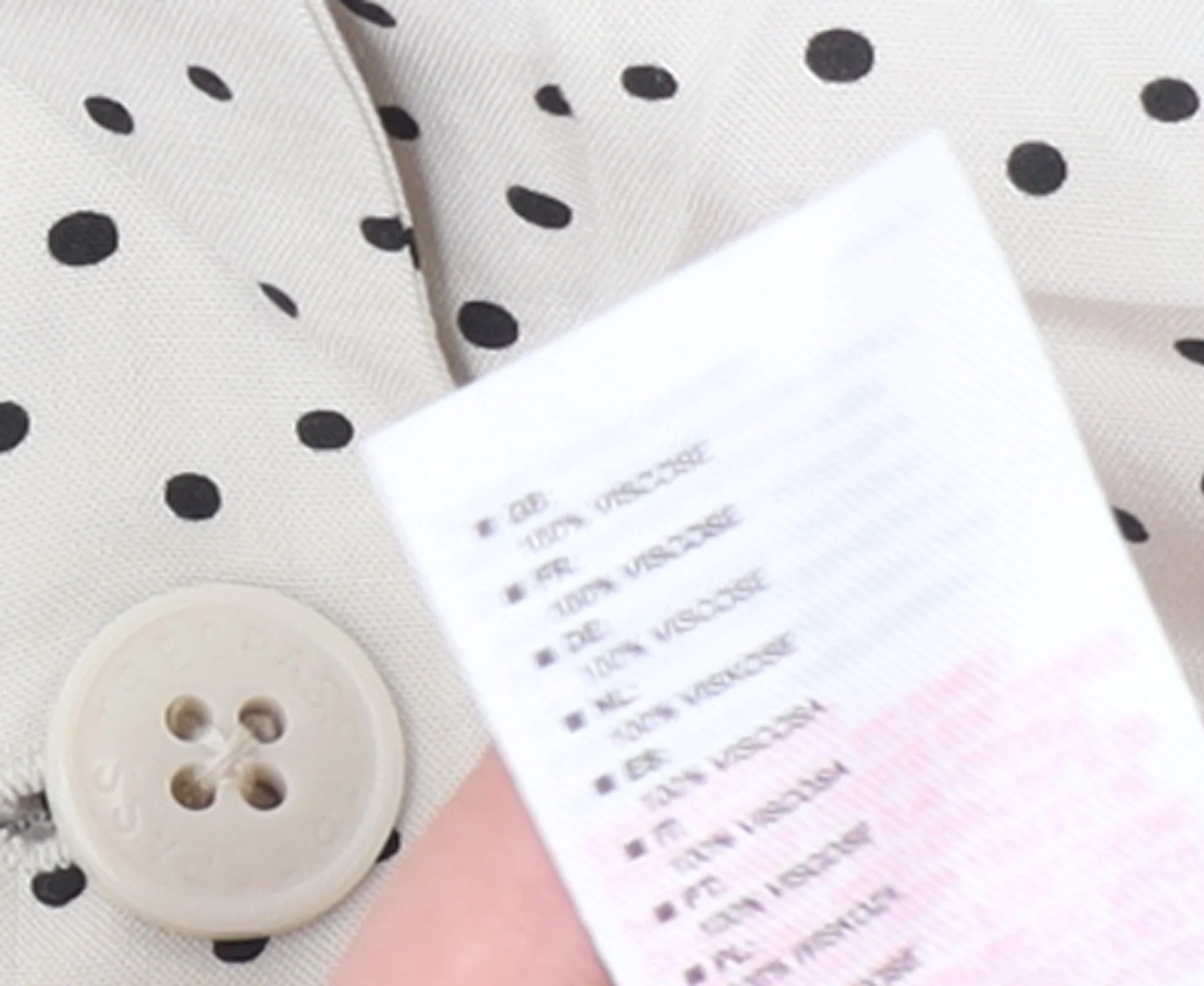 Trespass Womens Ivory Polka Dot Shirt Dress Size 10 Summer Midi - Image 5