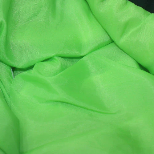 Triangle Mens Green Black Windbreaker Hooded Anorak Jacket Size M - Image 5