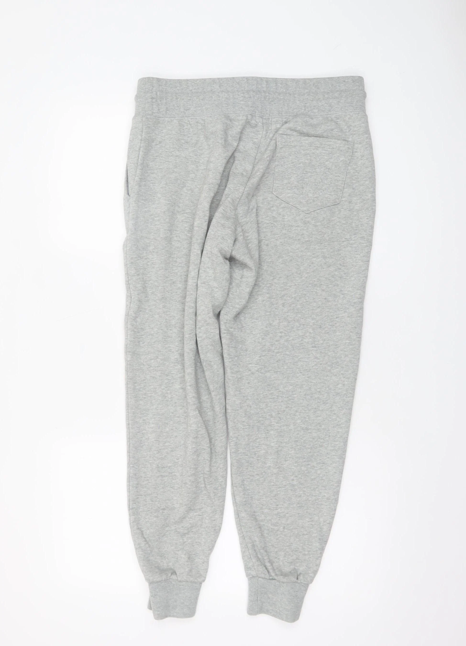 True Religion Men’s Grey Sweatpants M Regular Fit Tapered Fleece - Image 2