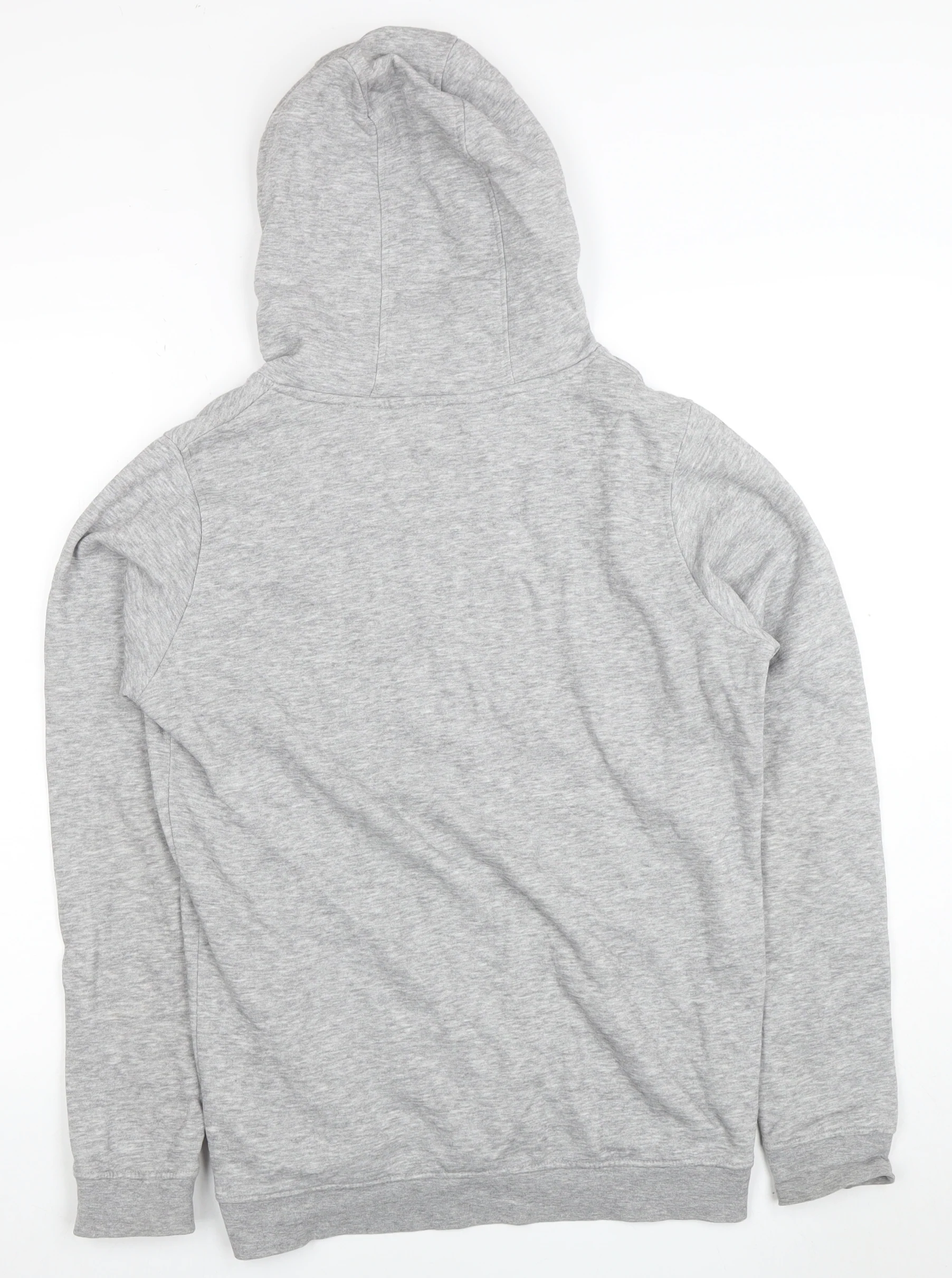 U.S. Polo Assn. Boys Grey Pullover Hoodie 14-15 Years Cotton Blend - Image 3