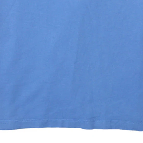 U.S. Polo Assn. Men's Blue Cotton Crew Neck Short Sleeve T-Shirt L - Image 7