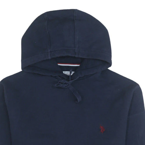 U.S. Polo Assn. Men's Blue Pullover Hoodie Size M Fleece - Image 7