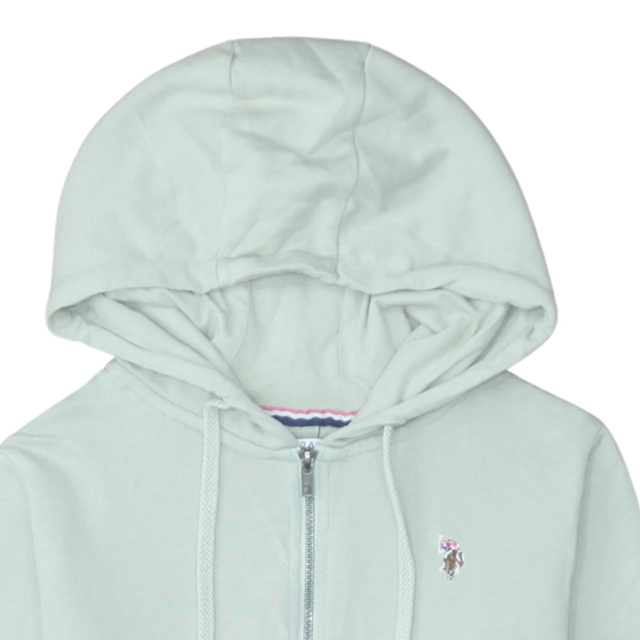 U.S. Polo Assn. Women Sage Full Zip Hoodie Size S Cotton Casual - Image 7