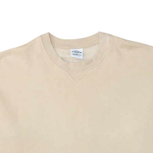 Umbro Mens Beige Crew Neck Sweatshirt Size L Logo Graphic Retro Style - Image 7