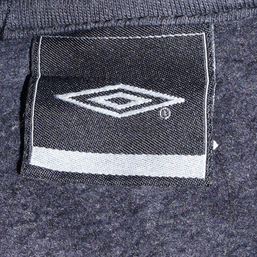 Umbro Men's Black Full Zip Sweatshirt Size L Sports Fleece - Image 5