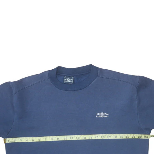 Umbro Men's Blue Crew Neck Pullover Sweatshirt Size L - Image 2