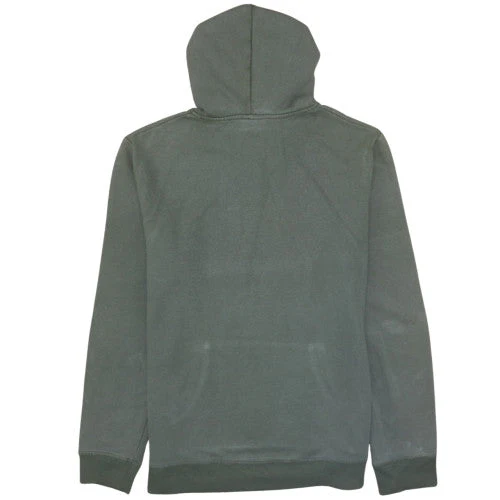 Umbro Men's Green Pullover Hoodie Size L Logo Fleece Sweatshirt - Image 4