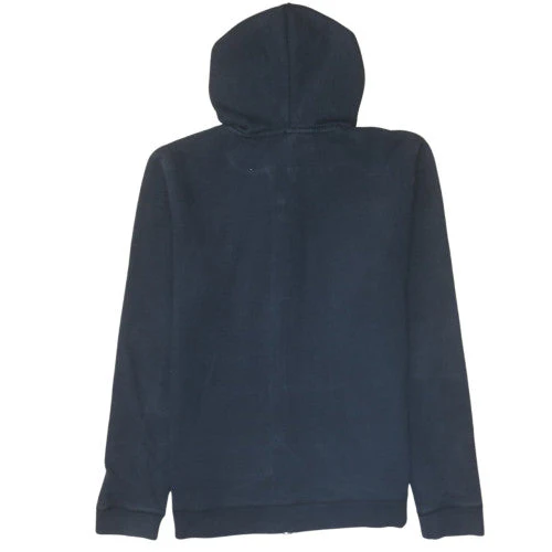 Under Armour Boys Black Full Zip Hoodie YXL 158-170cm ColdGear Fleece - Image 4
