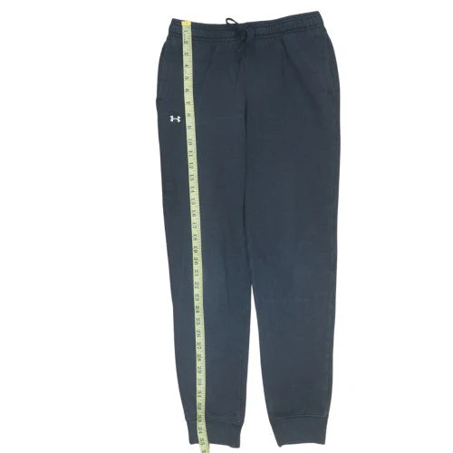 Under Armour Boys Black Jogger Sweatpants Size 158 Elastic Waist Casual - Image 2