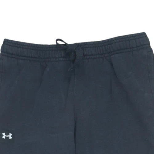 Under Armour Boys Black Jogger Sweatpants Size 158 Elastic Waist Casual - Image 8