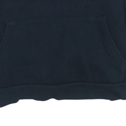 Under Armour Boys Black XL Pullover Fleece Hoodie with Logo - Image 7
