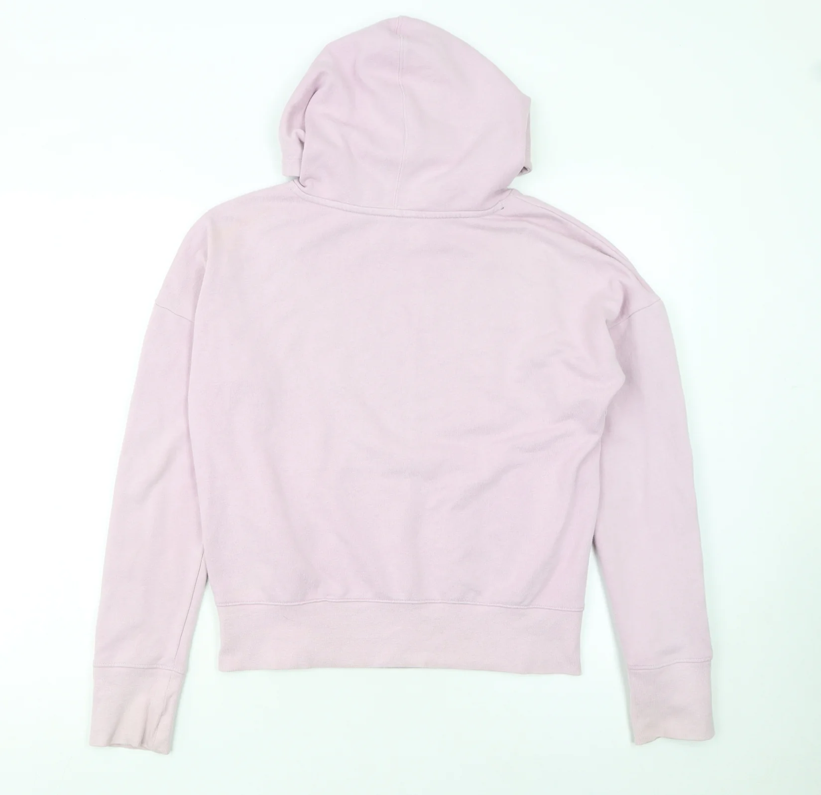 Under Armour Girls Pink Long Sleeve Fitted Pullover Hoodie YXL - Image 3