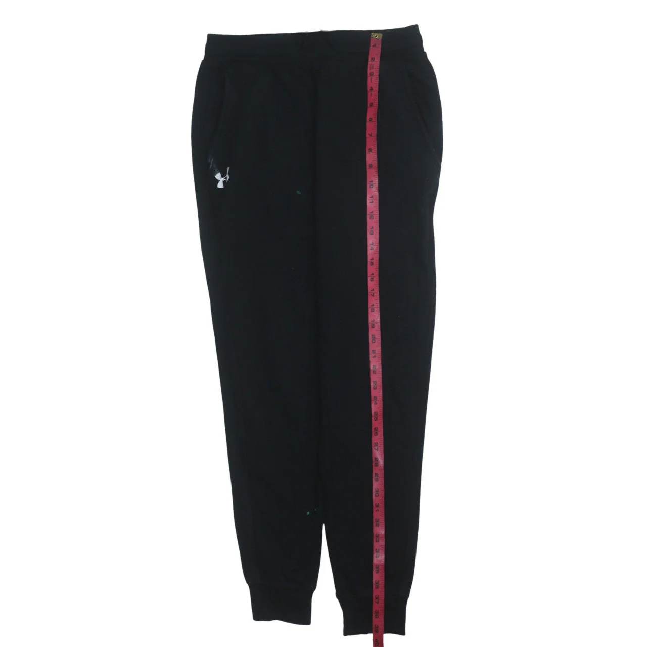 Under Armour Men Black M Jogger Sweatpants Cotton Blend - Image 3