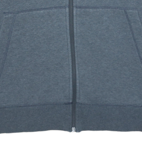 Under Armour Men Grey Full Zip Hoodie L Fleece Sportswear - Image 8