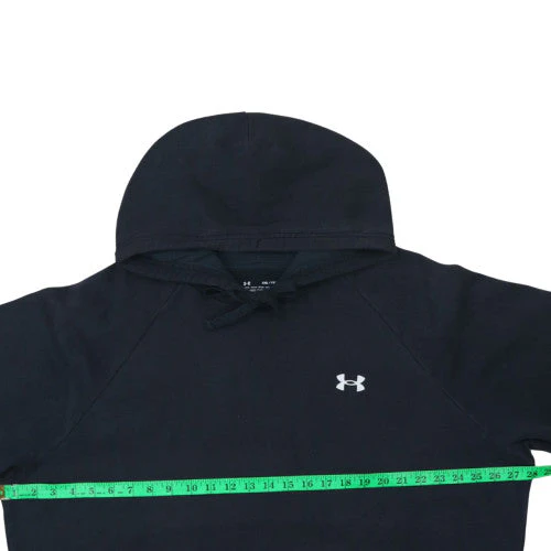 Under Armour Men’s Black 2XL Pullover Fleece Hoodie - Image 2