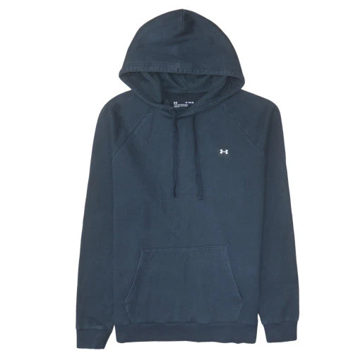 Under Armour Men’s Black XL Pullover Hoodie Sweatshirt Logo Fleece