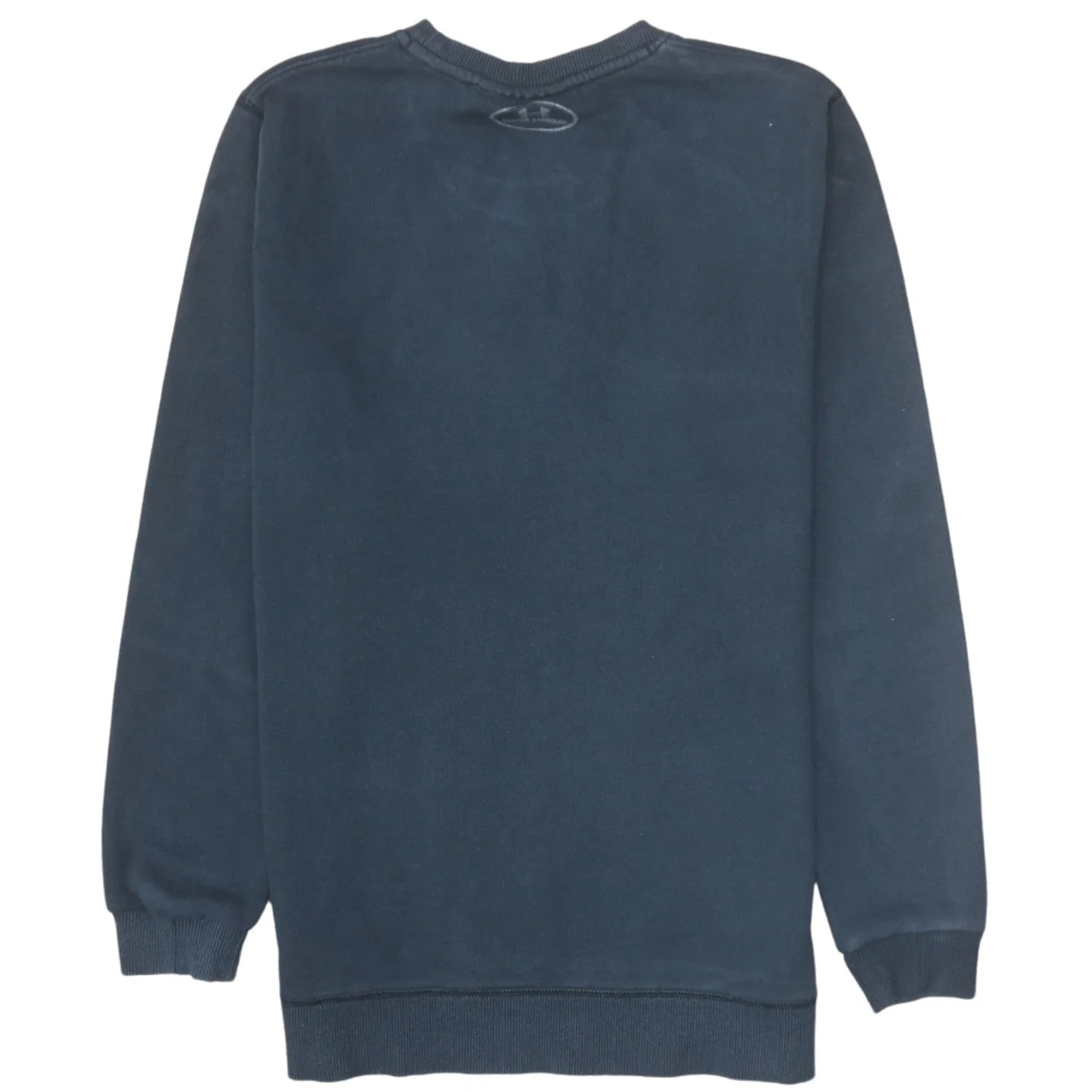 Under Armour Men’s Blue ColdGear Fitted Crew Sweatshirt Medium - Image 4