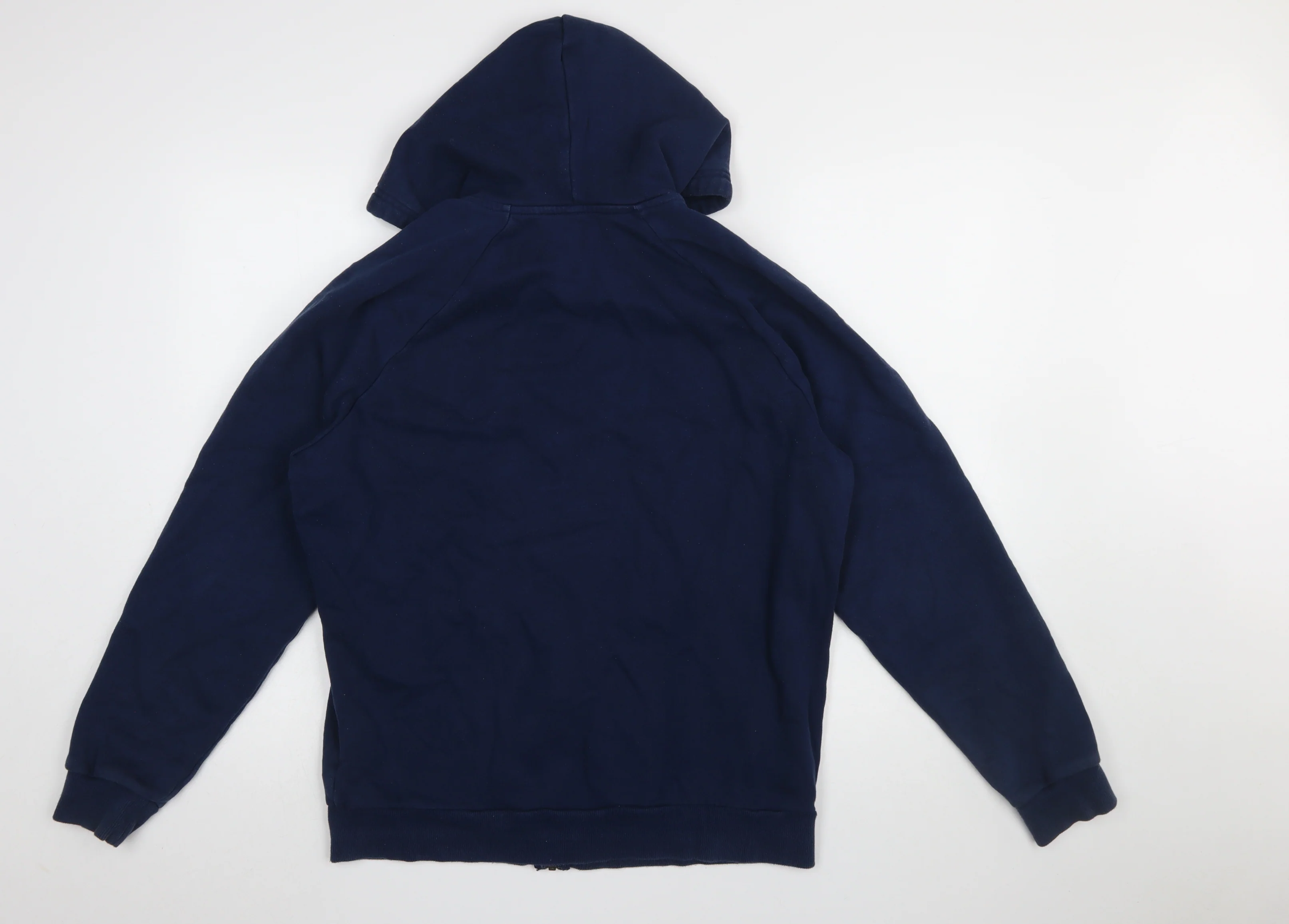 Under Armour Men’s Blue Full Zip Hoodie Size M Fleece Sportswear - Image 3