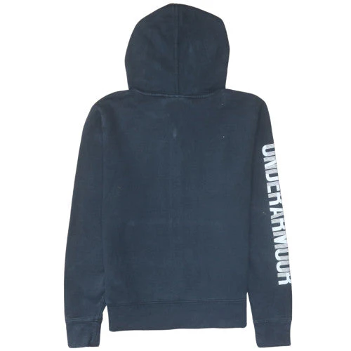 Under Armour Men’s Blue Full Zip Hoodie Size M Sports Fleece - Image 4