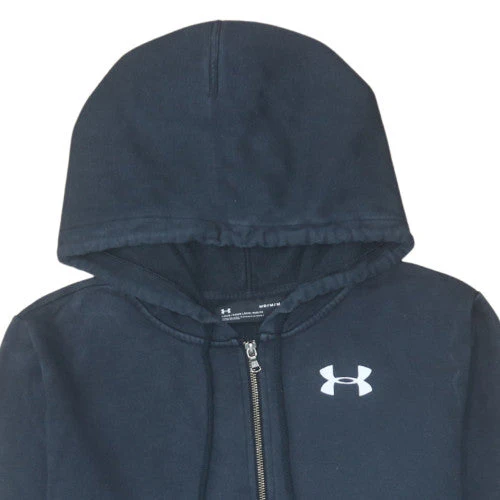 Under Armour Men’s Blue Full Zip Hoodie Size M Sports Fleece - Image 7