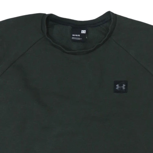 Under Armour Men’s Green Crew Neck Pullover Sweatshirt L Regular - Image 8