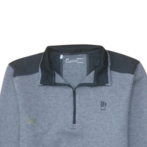 Under Armour Men’s Grey 1/2 Zip Golf Sweatshirt Size M - Image 8