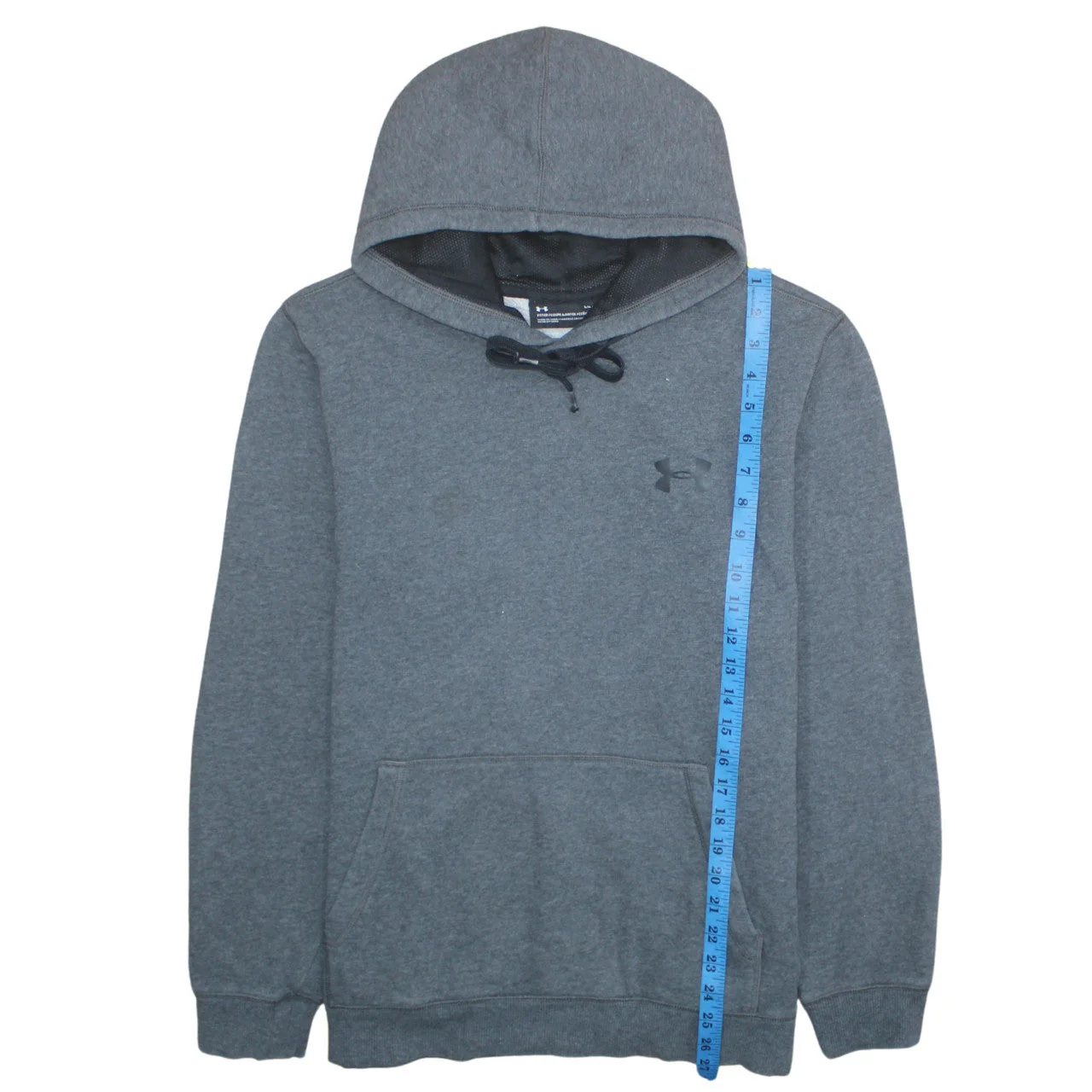 Under Armour Men’s Grey L Pullover ColdGear Hoodie - Image 2