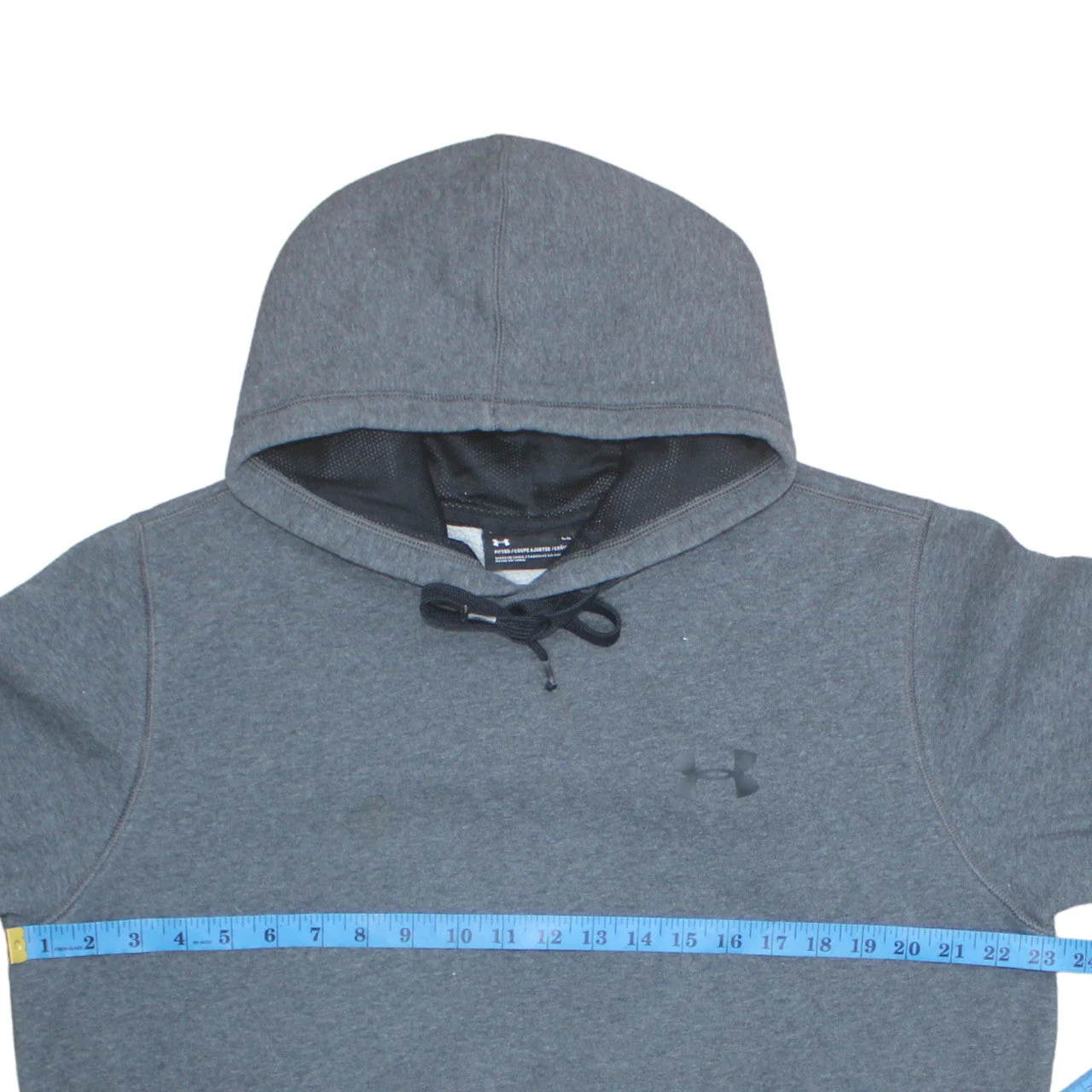 Under Armour Men’s Grey L Pullover ColdGear Hoodie - Image 3