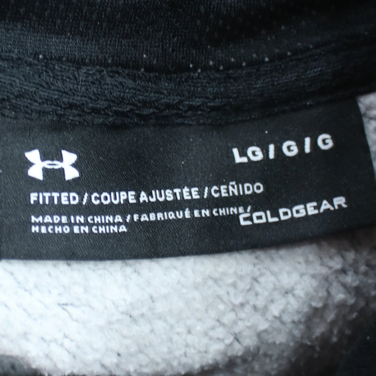 Under Armour Men’s Grey L Pullover ColdGear Hoodie - Image 5