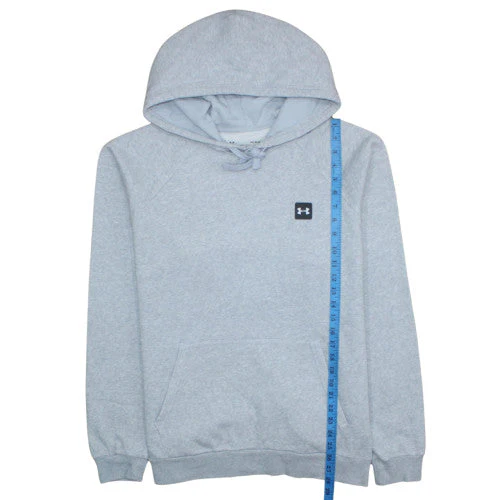 Under Armour Men’s Grey Pullover Hoodie L Loose Fit ColdGear - Image 3