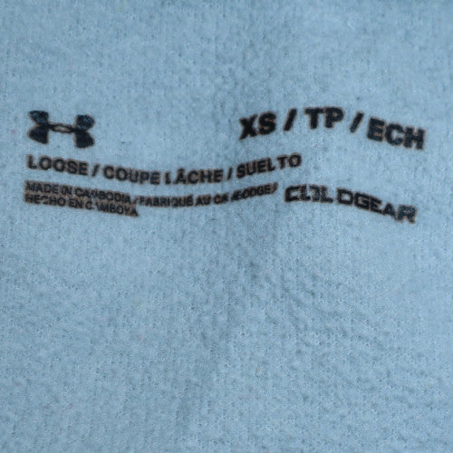 Under Armour Men’s Grey XS 1/4 Zip Fleece Pullover Sweatshirt - Image 5